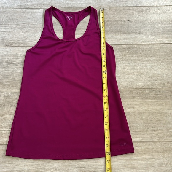 Champion Magenta Racerback Tank Top Size Medium - Picture 9 of 10